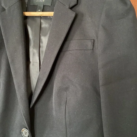 J Crew well constructed and lined petite jacket w/ slightly puffed sleeves - Picture 6 of 13